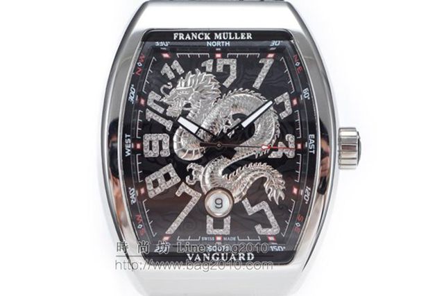 Franck Muller手錶 法蘭克穆勒V45遊艇龍騰圖系列 法蘭克穆高端機械男表 法蘭克穆最新版本男士腕表  hds1413